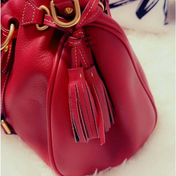 Dooney & Bourke Florentine Leather 15" Large Satchel - Picture 16 of 17